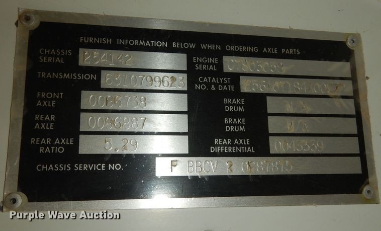 image for item DK1745 2008 Blue Bird Vision  school bus