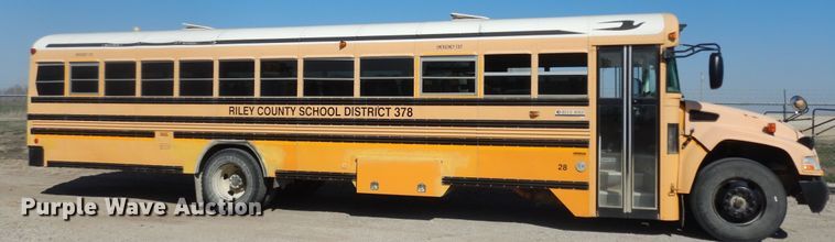 image for item DK1746 2008 Blue Bird Vision  school bus