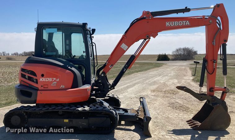 image for item DK1765 2016 Kubota KX057-4  mini excavator