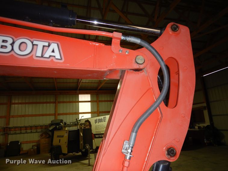 image for item DK1765 2016 Kubota KX057-4  mini excavator