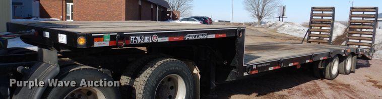 image for item DK5205 2020 Felling FT-70-2 MX-L  drop deck equipment trailer