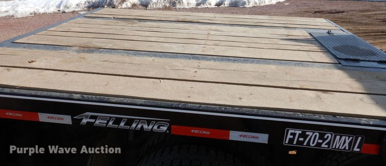 image for item DK5205 2020 Felling FT-70-2 MX-L  drop deck equipment trailer