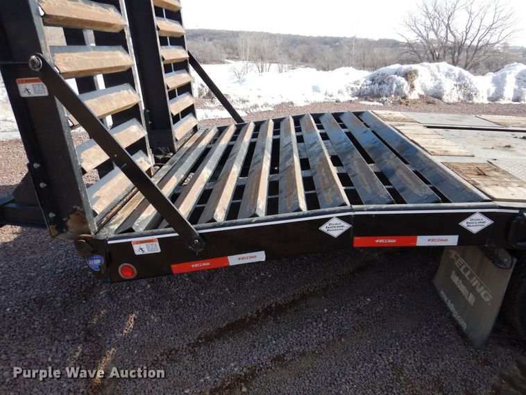 image for item DK5205 2020 Felling FT-70-2 MX-L  drop deck equipment trailer
