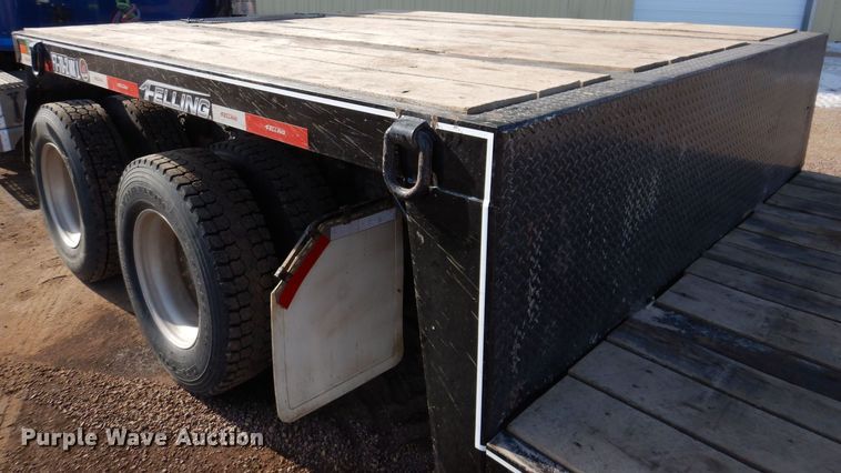 image for item DK5205 2020 Felling FT-70-2 MX-L  drop deck equipment trailer