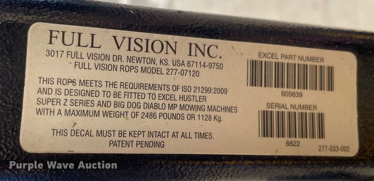 image for item DK7316 Hustler Super Z  ZTR lawn mower