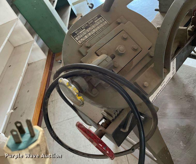 image for item DK7320 Wells 600  metal bandsaw