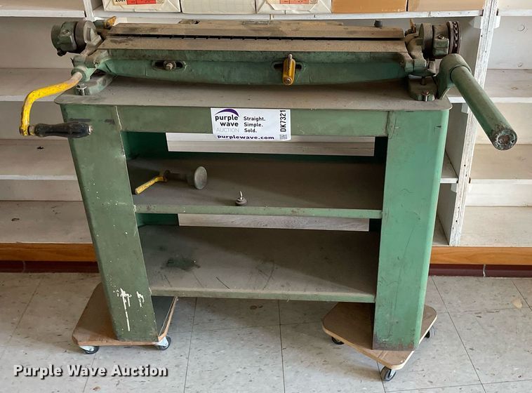 image for item DK7321 Peck Stow & Wilcox 63-F  metal brake