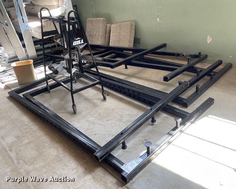 image for item DK7343 (3) shop built squat racks