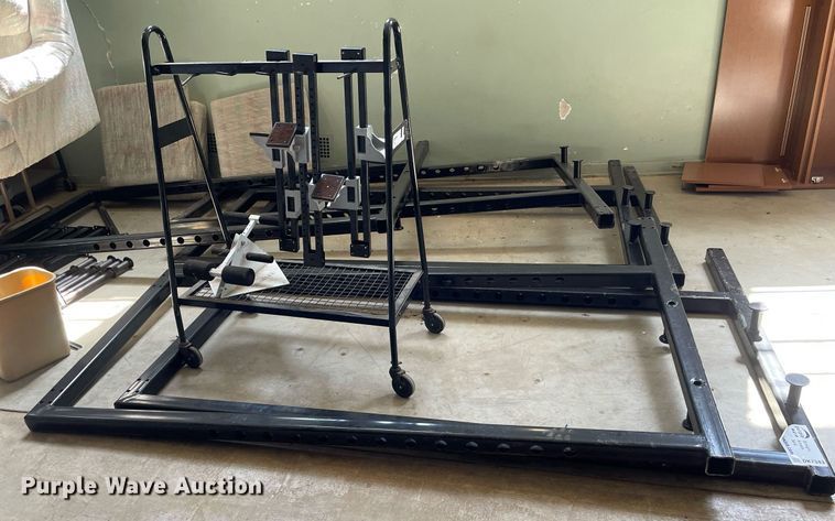 image for item DK7343 (3) shop built squat racks