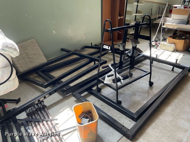 image for item DK7343 (3) shop built squat racks