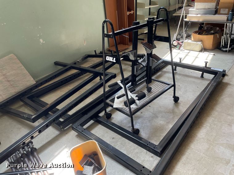 image for item DK7343 (3) shop built squat racks