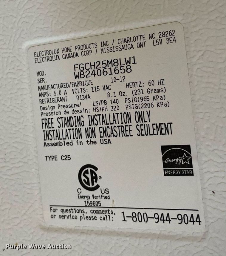 image for item DK7358 (2) freezers