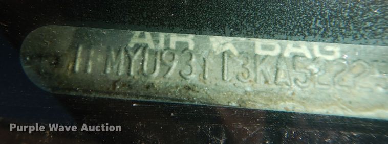 image for item DK7732 2003 Ford Escape XLT  SUV