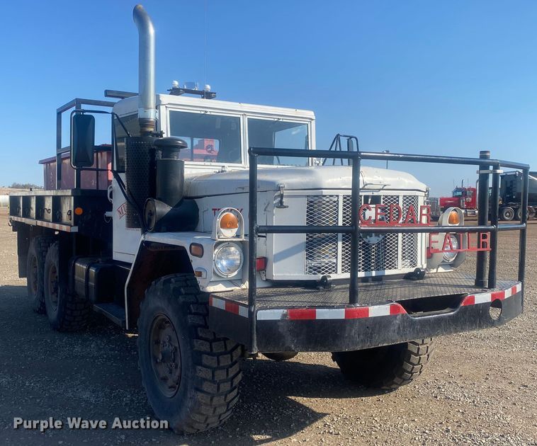 image for item DL7153 1993 American General M35A3  pumper fire truck