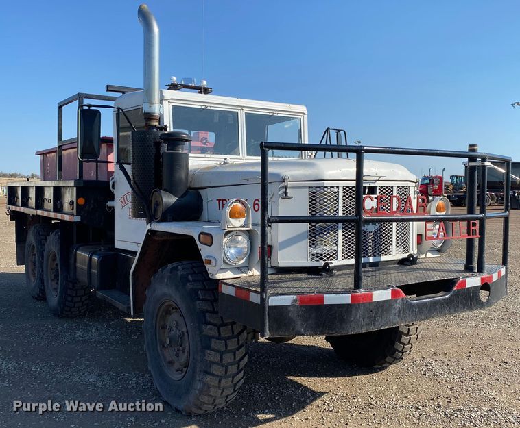 image for item DL7153 1993 American General M35A3  pumper fire truck