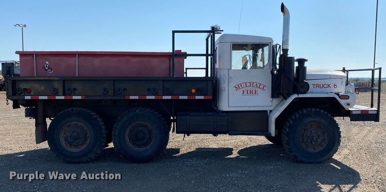 image for item DL7153 1993 American General M35A3  pumper fire truck