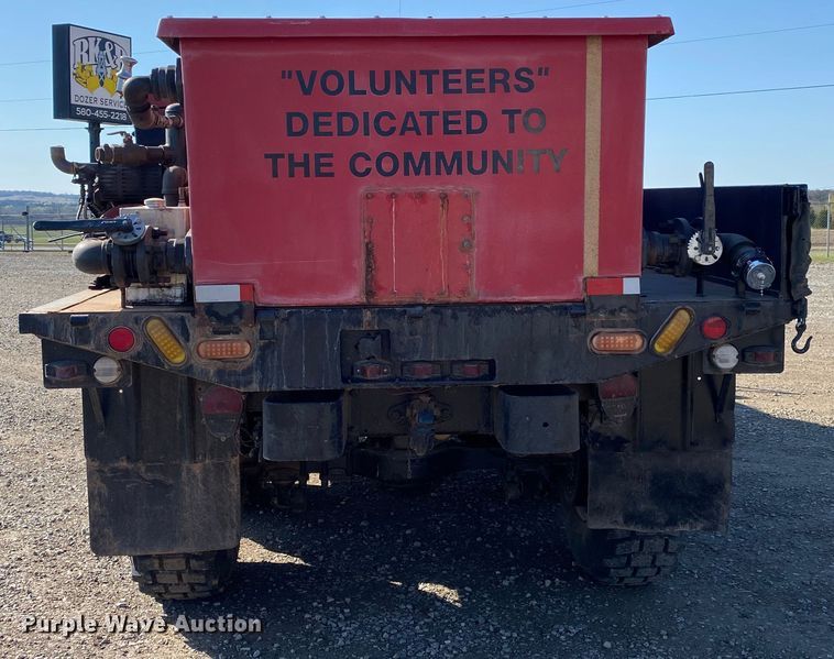 image for item DL7153 1993 American General M35A3  pumper fire truck