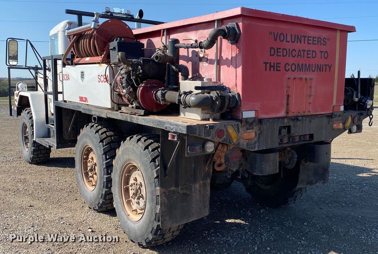 image for item DL7153 1993 American General M35A3  pumper fire truck