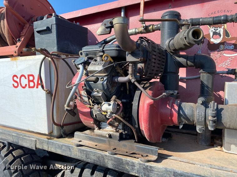 image for item DL7153 1993 American General M35A3  pumper fire truck