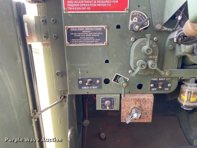 image for item DL7153 1993 American General M35A3  pumper fire truck