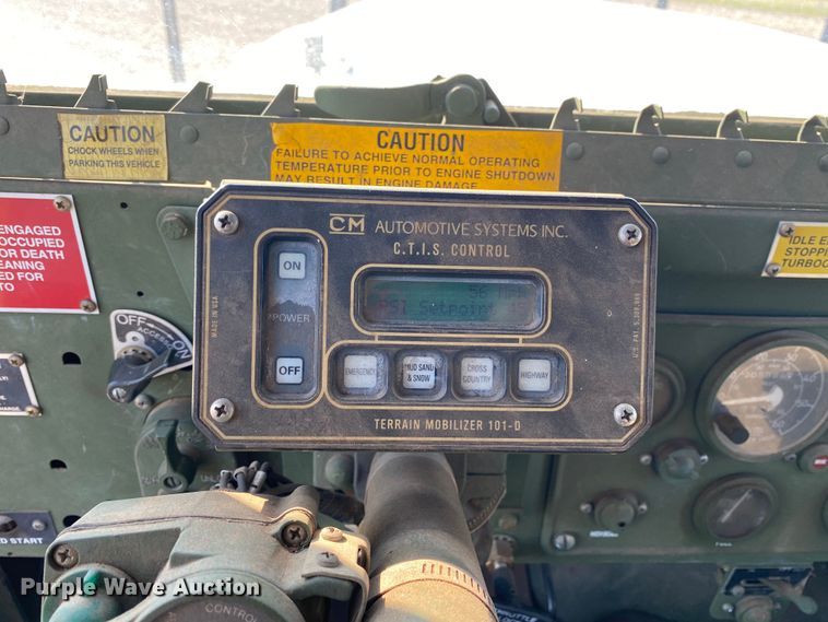 image for item DL7153 1993 American General M35A3  pumper fire truck