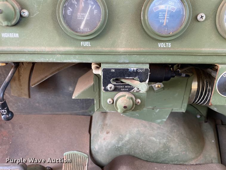 image for item DL7153 1993 American General M35A3  pumper fire truck