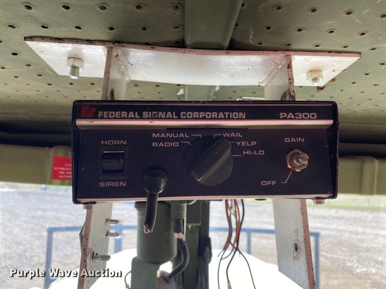 image for item DL7153 1993 American General M35A3  pumper fire truck