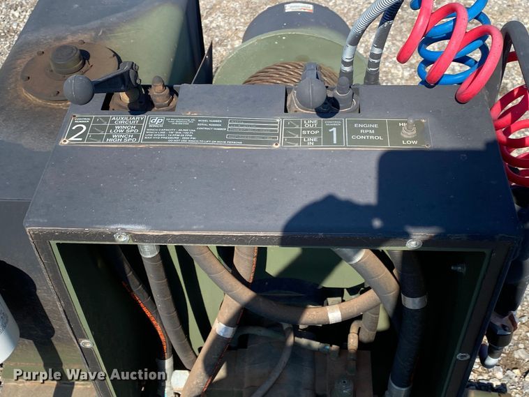 image for item DL7155 DP Manufacturing 45BBX1L1E-007  winch