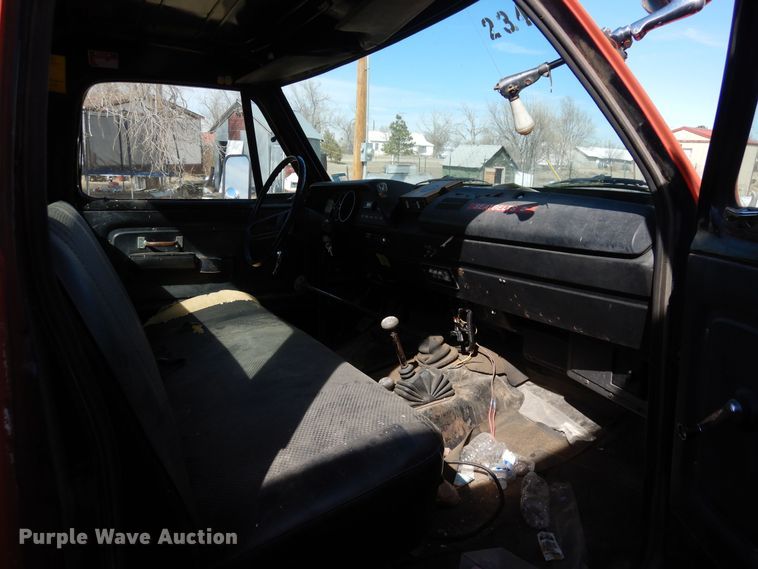 image for item DN6343 1973 Dodge W300  brush fire truck