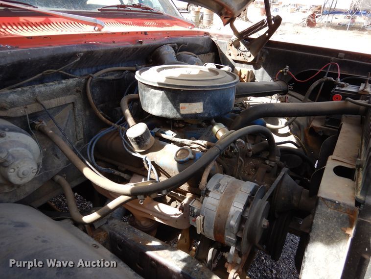 image for item DN6343 1973 Dodge W300  brush fire truck