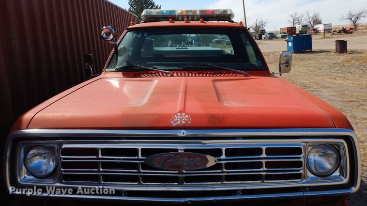 image for item DN6343 1973 Dodge W300  brush fire truck