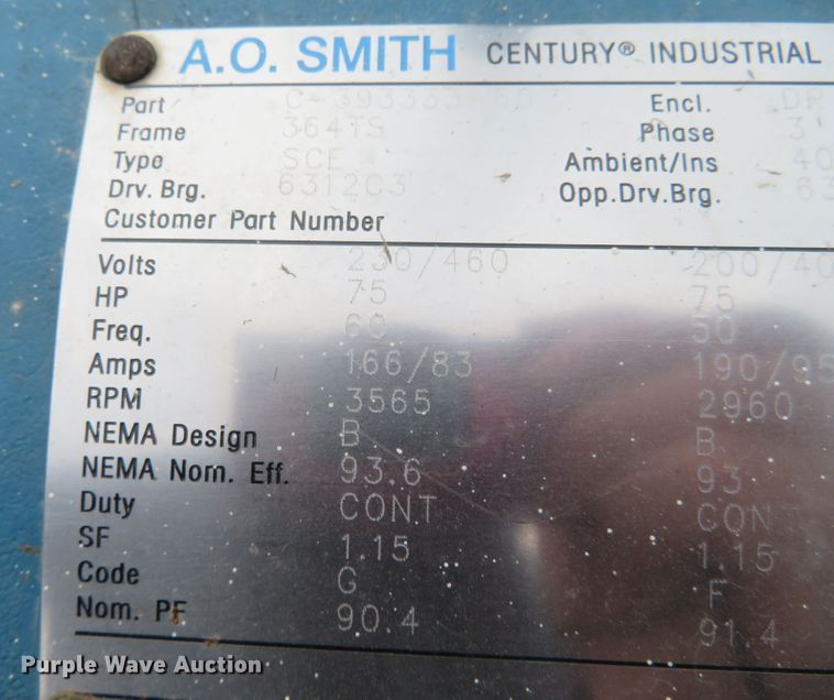 image for item DN7881 Hoffman  38308C2 blower