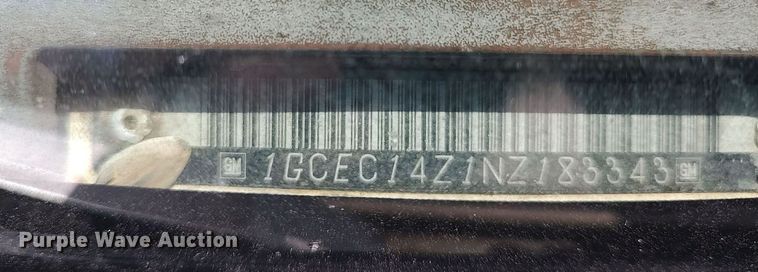 image for item DO3888 1992 Chevrolet C1500  pickup truck