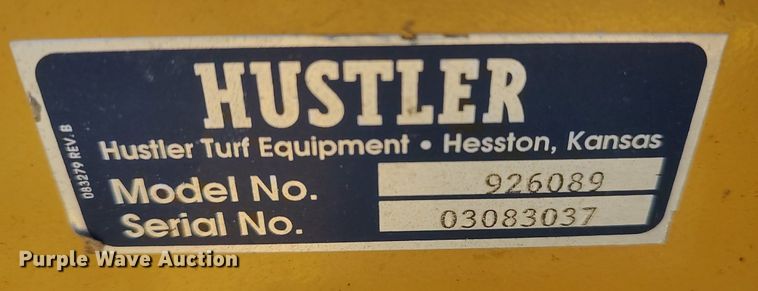 image for item DO3900 Excel Hustler 3200  lawn mower