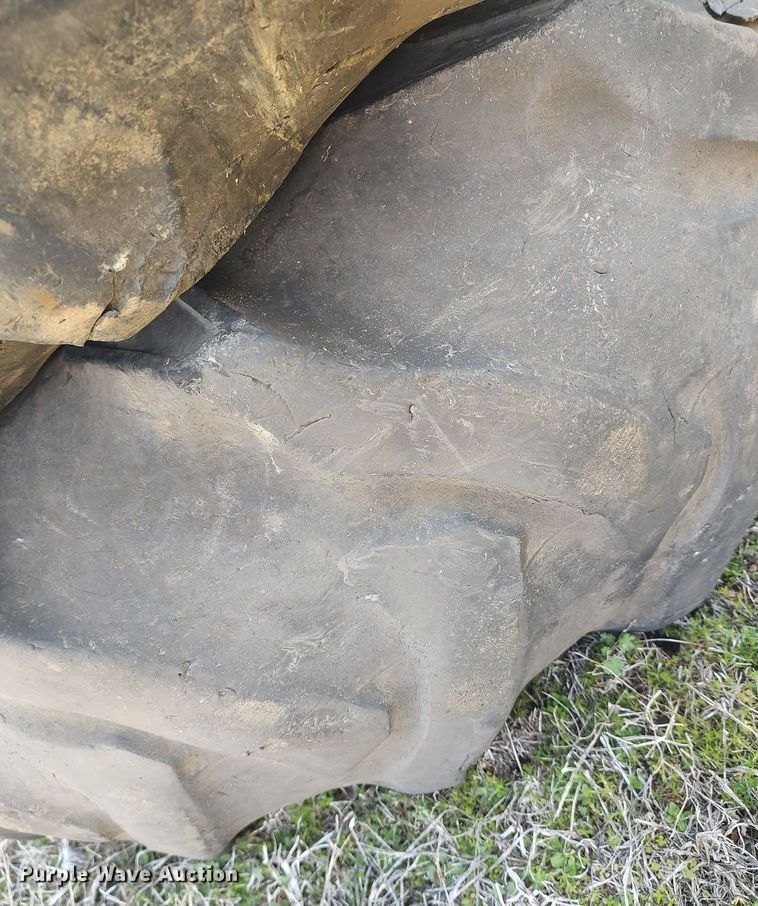 image for item DO3910 (2) 14.9-24 tires and wheels