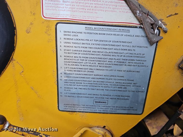 image for item DO4283 Little Giant LG-6464  crane