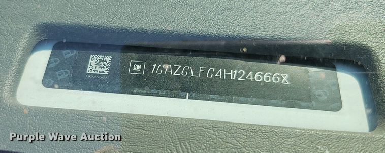 image for item DO4285 2017 Chevrolet Express 3500  van