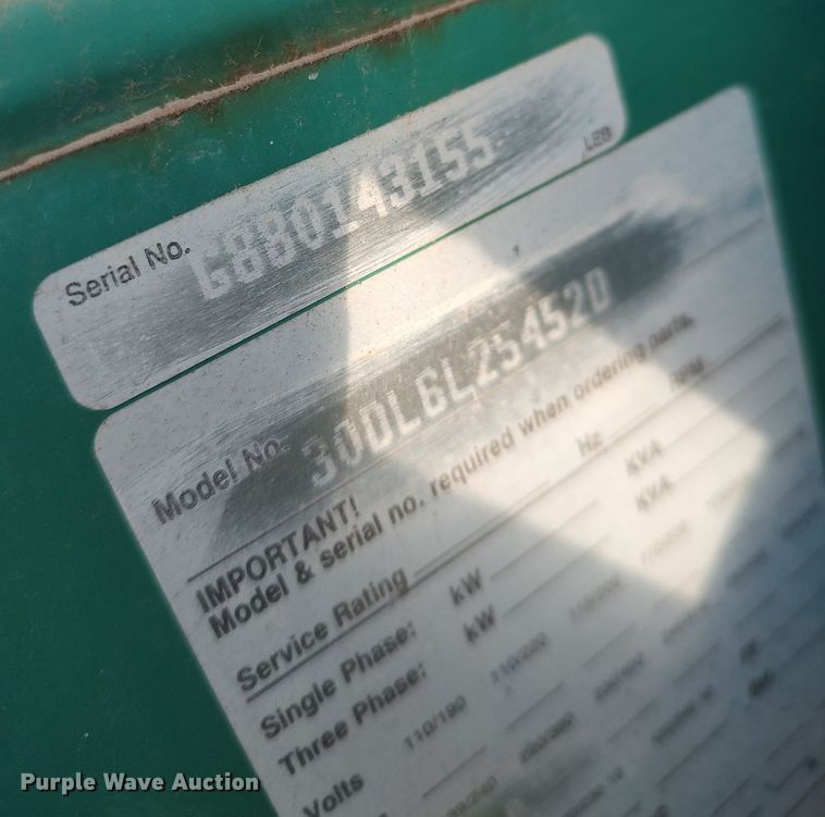 image for item DQ0430 Onan 30 GenSet  generator