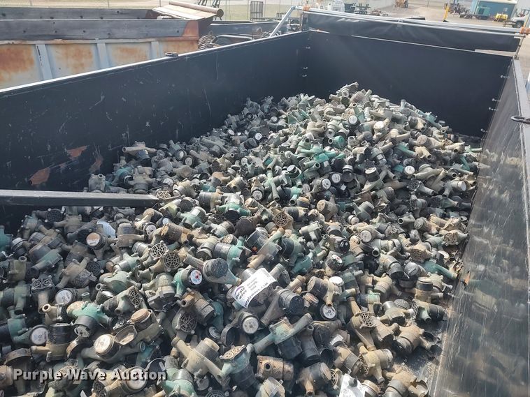 image for item DQ0447 Approximately 1,450 brass water meters