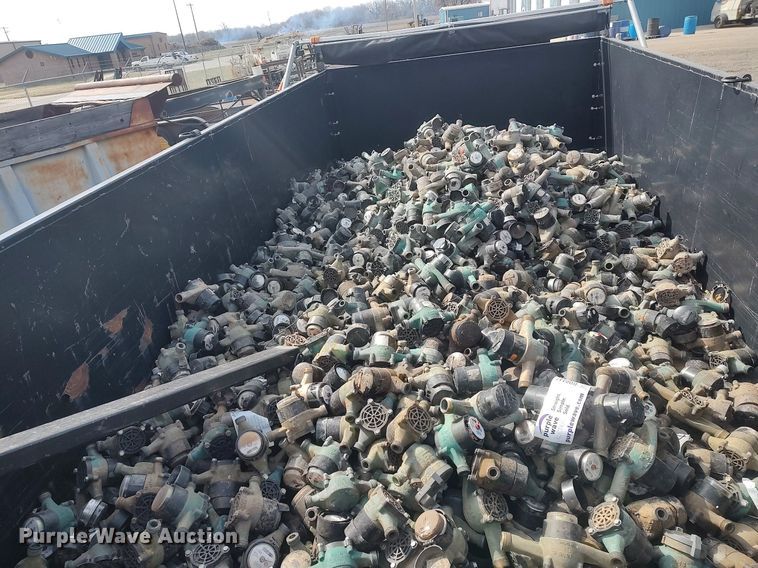 image for item DQ0447 Approximately 1,450 brass water meters