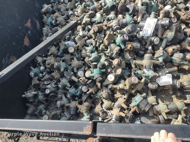 image for item DQ0447 Approximately 1,450 brass water meters