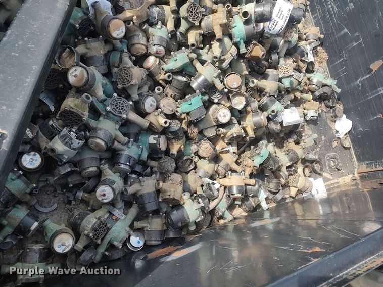 image for item DQ0447 Approximately 1,450 brass water meters