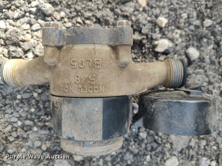 image for item DQ0447 Approximately 1,450 brass water meters