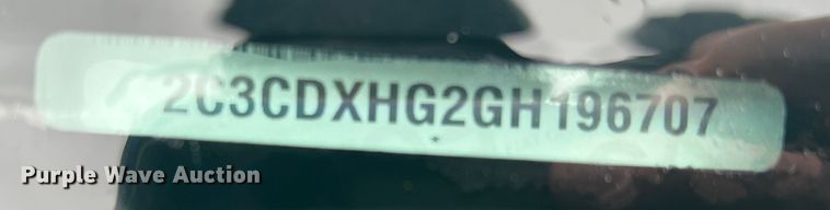 image for item DS2706 2016 Dodge Charger