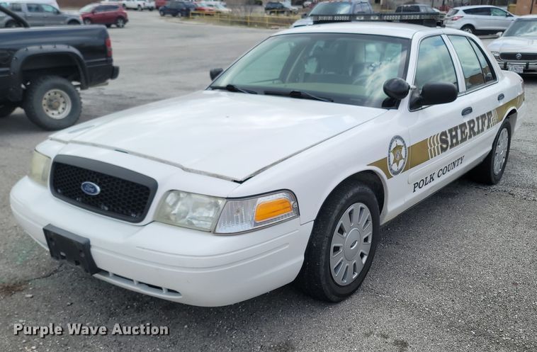 image for item JL9323 2008 Ford Crown Victoria Police Interceptor