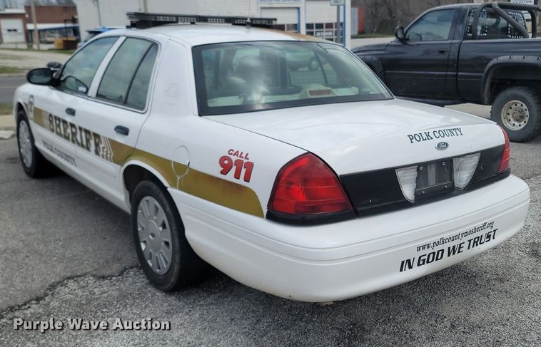 image for item JL9323 2008 Ford Crown Victoria Police Interceptor