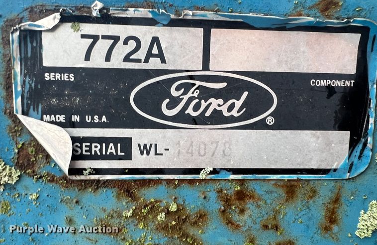 image for item KR9370 Ford 772A  loader