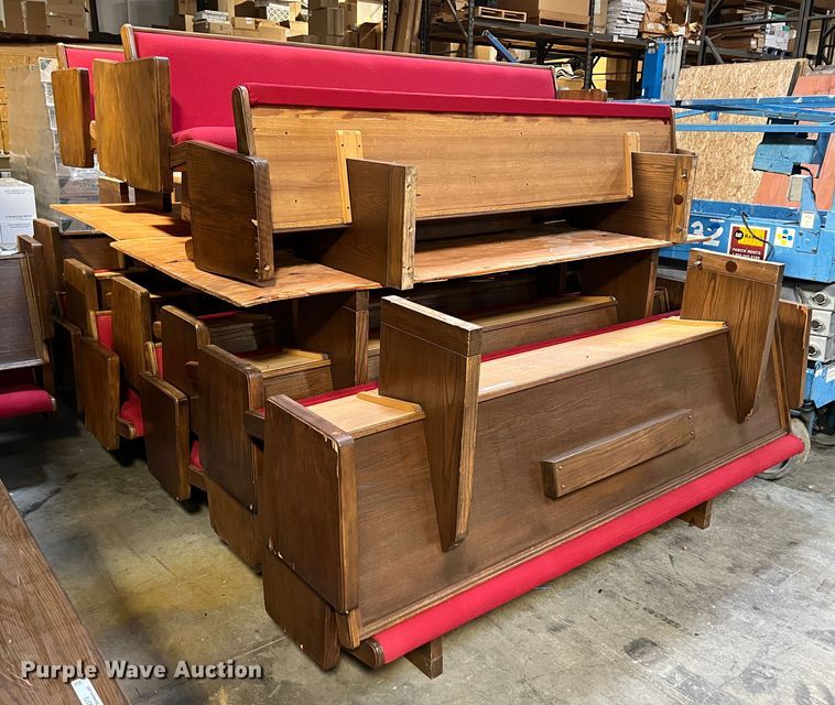 image for item KR9376 (5) 8' W pews