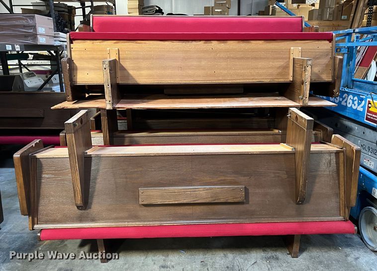 image for item KR9376 (5) 8' W pews