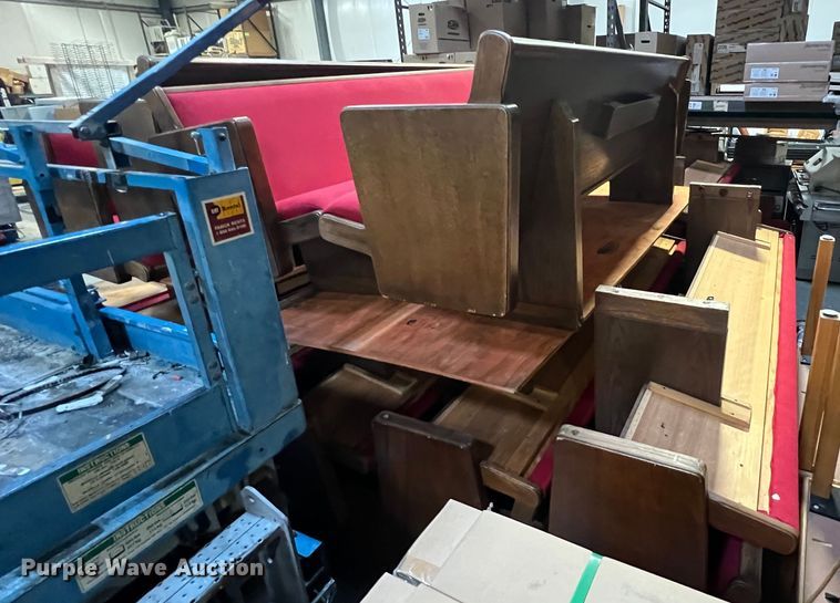image for item KR9376 (5) 8' W pews